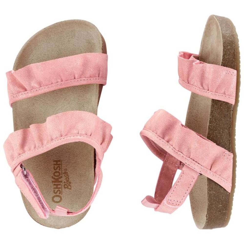 Carter's Oshkosh Bgosh pink ruffle sandals